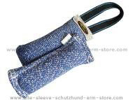 Great Synthetic-French Linen bite tug 8 inch x2-1/3 inch&handle Great Synthetic-French Linen bite tug 8 inch x2-1/3 inch&handle