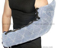 Dog hidden protection sleeve made of french linen Dog hidden protection sleeve made of french linen